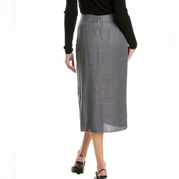 Rag & Bone Amber Plaid Midi Skirt - Picture 3 of 6